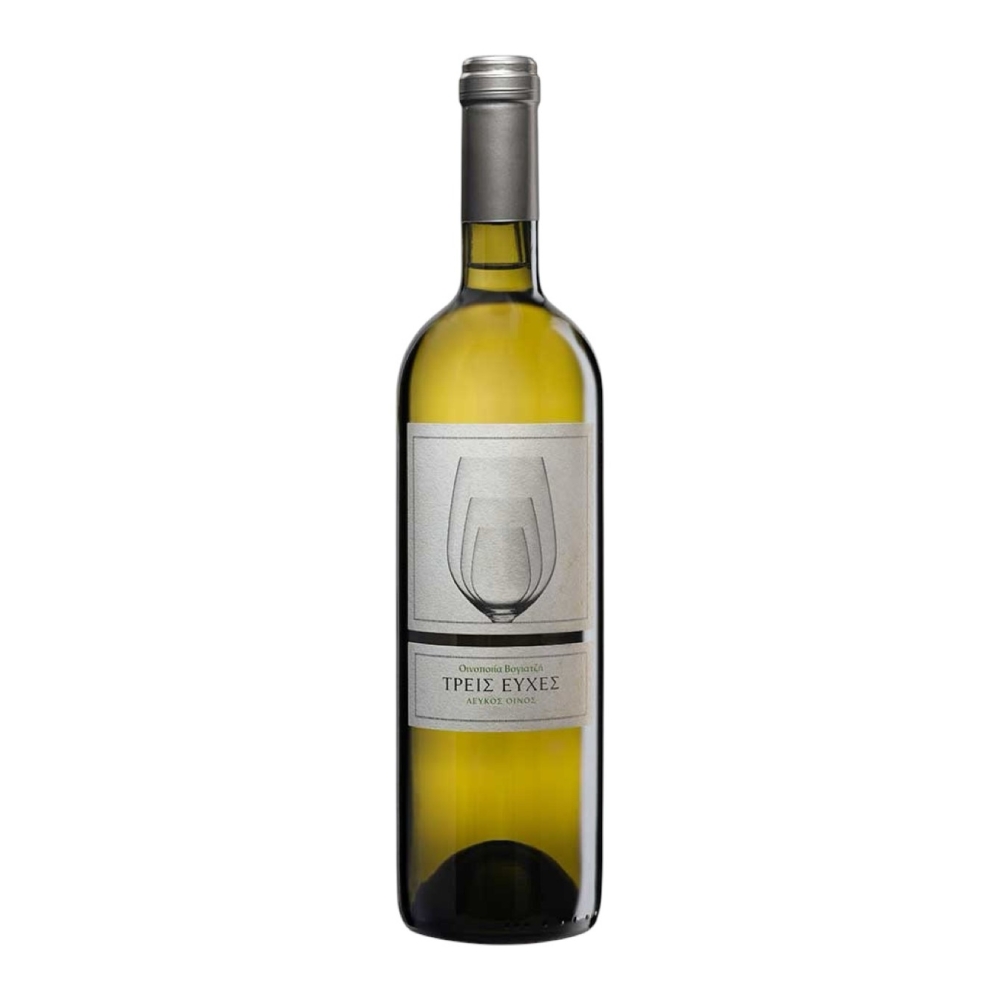 ΚΤΗΜΑ ΒΟΓΙΑΤΖΗ ΤΡΕΙΣ ΕΥΧΕΣ ΛΕΥΚΟΣ 750ml