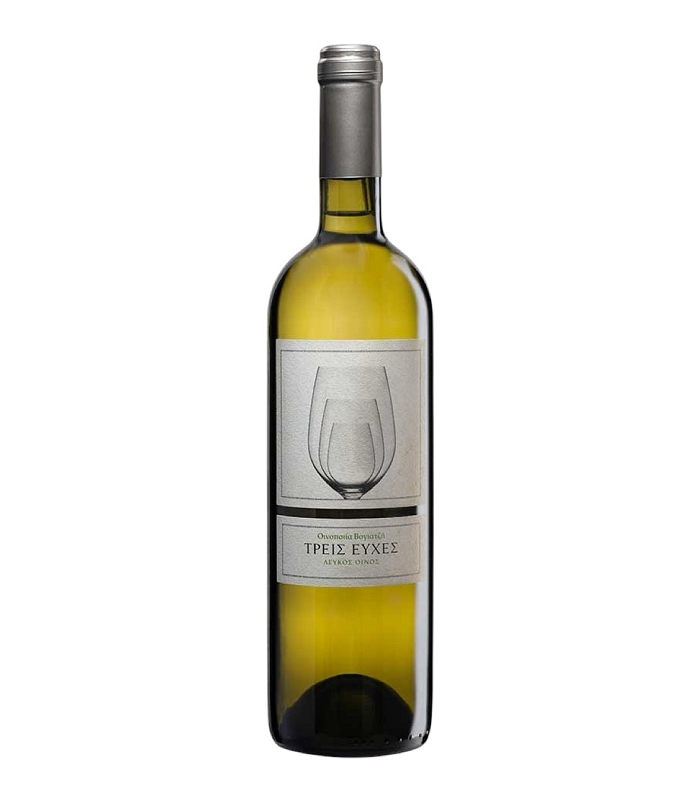 ΚΤΗΜΑ ΒΟΓΙΑΤΖΗ ΤΡΕΙΣ ΕΥΧΕΣ ΛΕΥΚΟΣ 750ml
