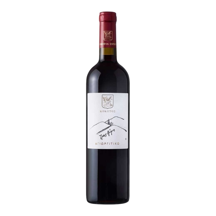 ΚΤΗΜΑ ΚΟΚΟΤΟΥ ΤΡΕΙΣ ΛΟΦΟΙ ΑΓΙΩΡΓΙΤΙΚΟ 750ml