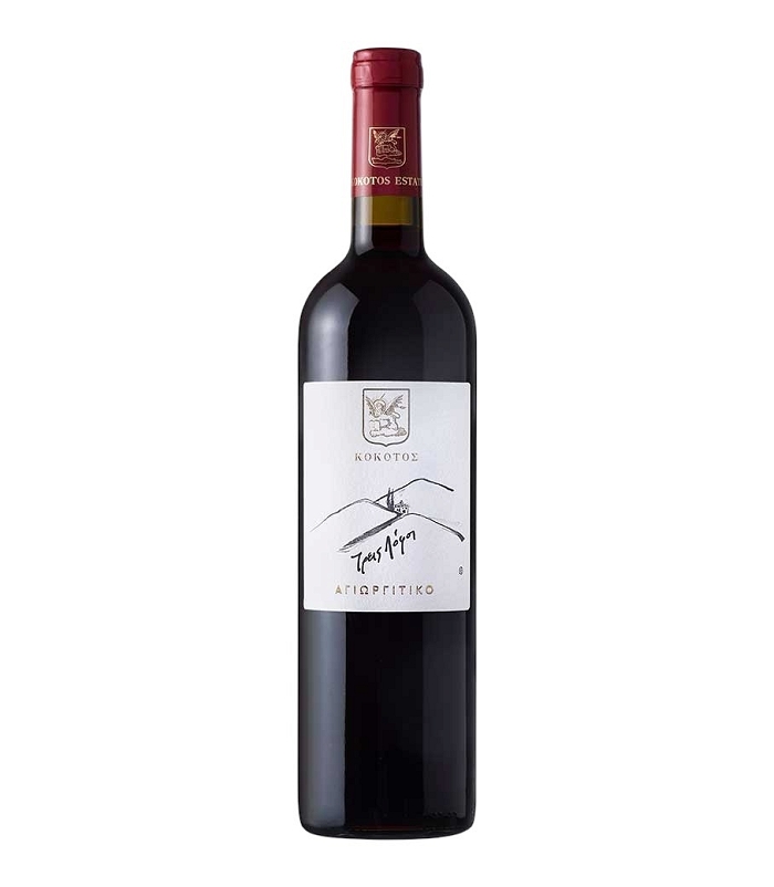 ΚΤΗΜΑ ΚΟΚΟΤΟΥ ΤΡΕΙΣ ΛΟΦΟΙ ΑΓΙΩΡΓΙΤΙΚΟ 750ml