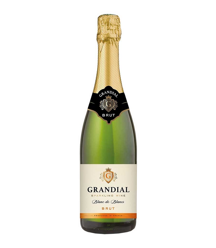 GRANDIAL BLANC DE BLANCS SPARKLING BRUT WINE 750ml
