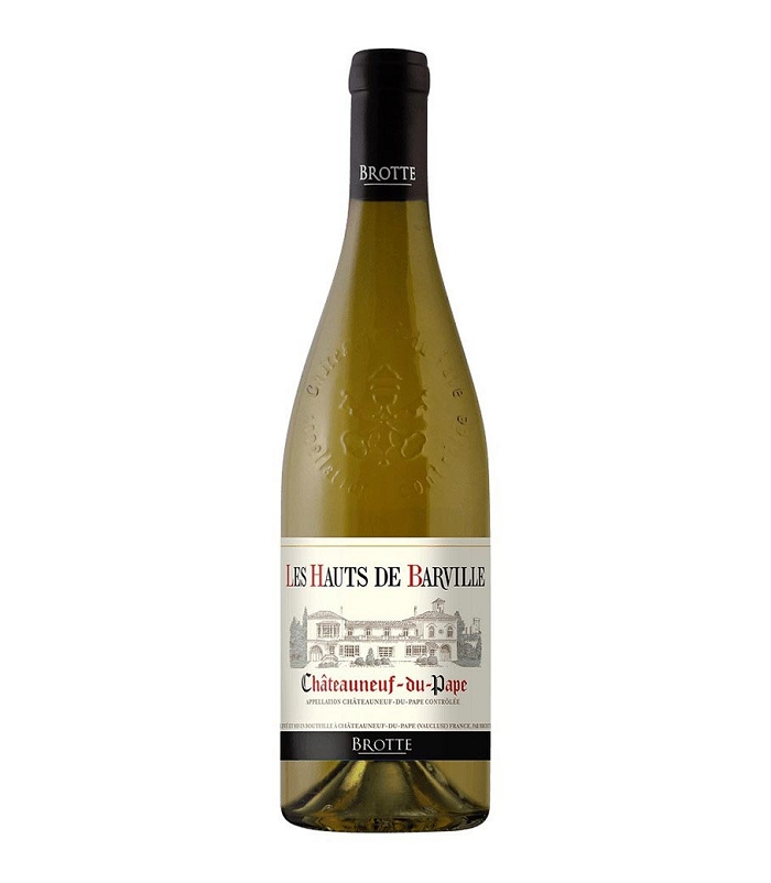 BROTTE LES HAUTS DE BARVILLE CHATEAUNEUF DU PAPE BLANC 750ml