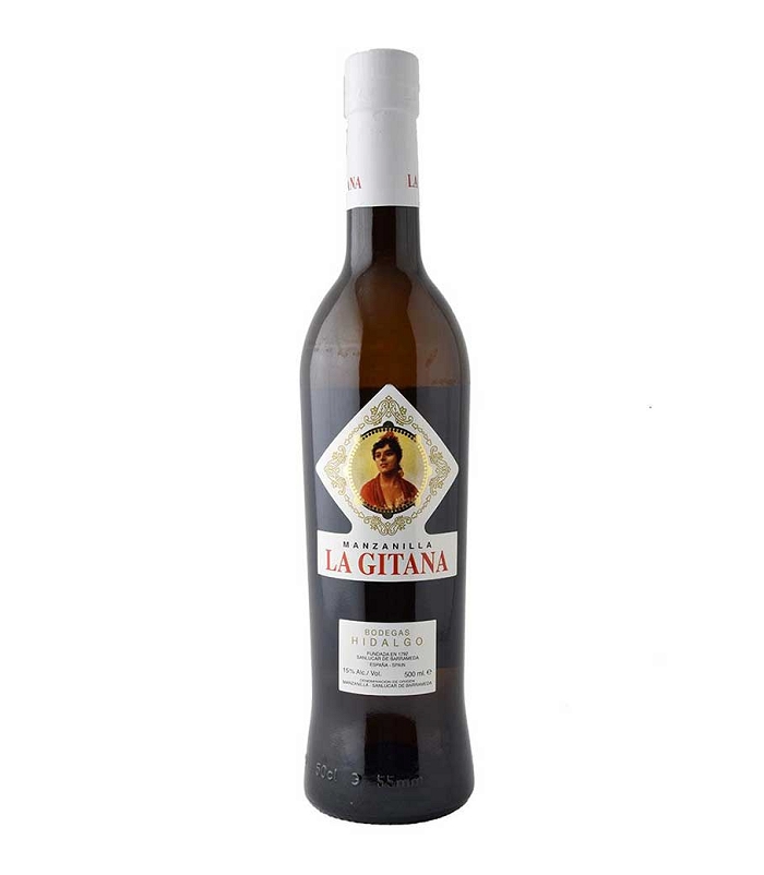 HIDALGO MANZANILLA LA GITANA SHERRY 500ml