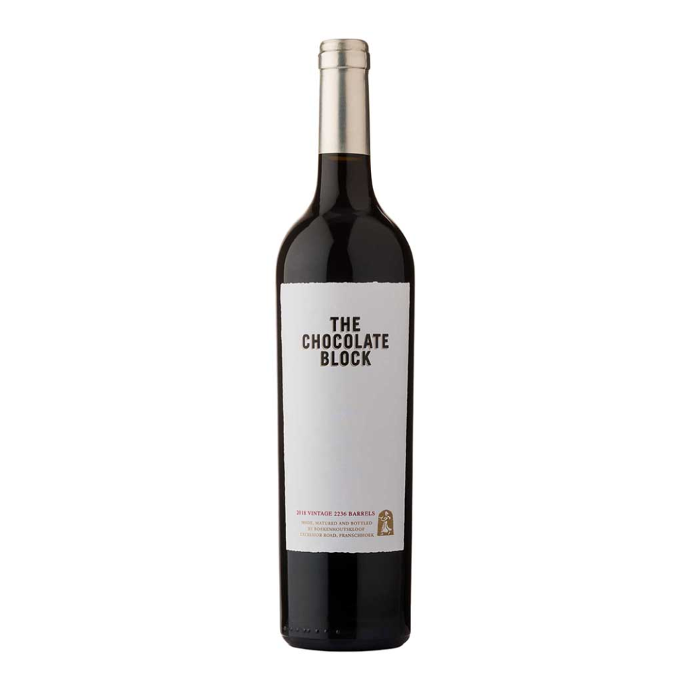 BOEKENHOUTSKLOOF CHOCOLATE BLOCK RED 750ml