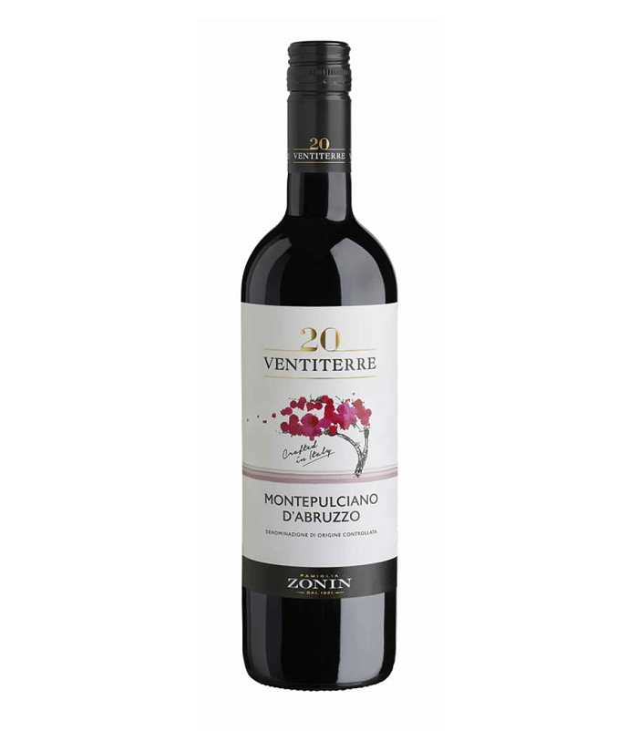 ZONIN MONTEPULCIANO D' ABRUZZO REGIONS 750ml