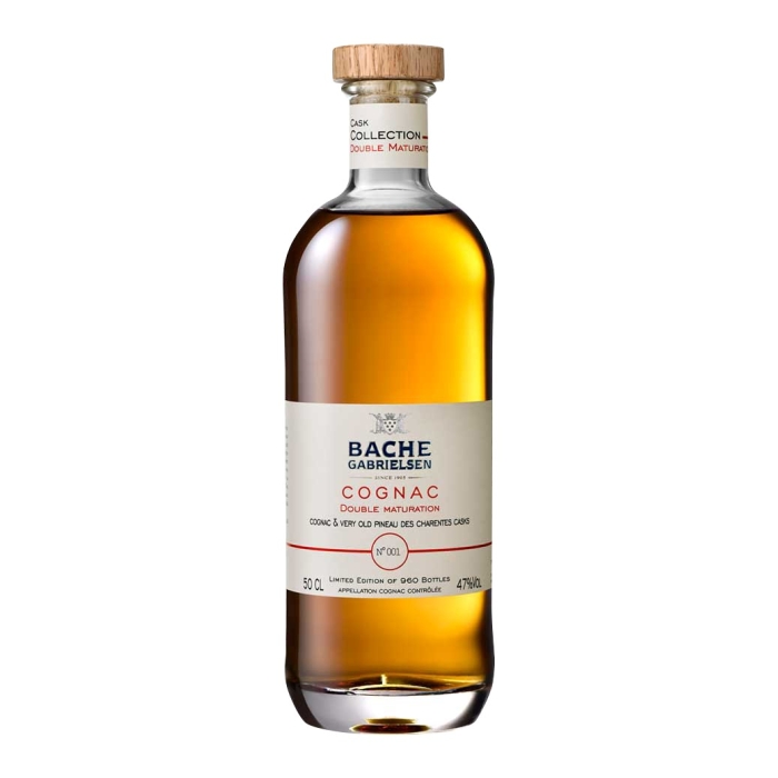 BACHE GABRIELSEN CASK COLLECTION DOUBLE MATURATION PINEAU CASK COGNAC 500ml 