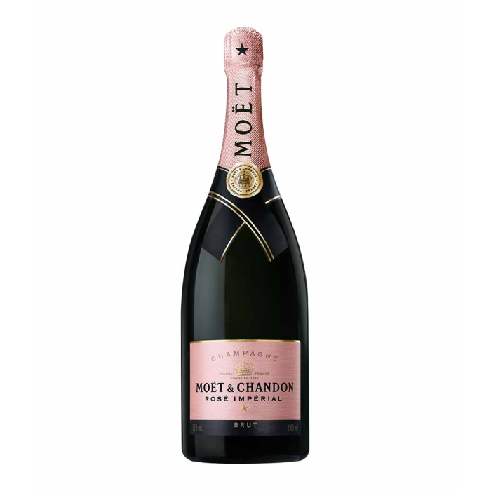 MOET & CHANDON IMPERIAL ROSE BRUT CHAMPAGNE MAGNUM 1.5LT