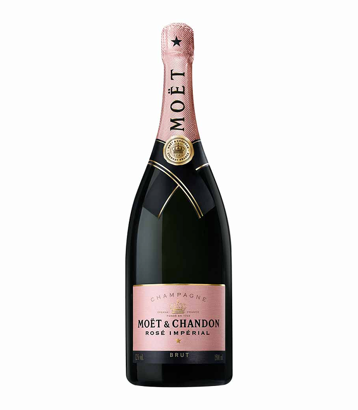 MOET & CHANDON IMPERIAL ROSE BRUT CHAMPAGNE MAGNUM 1.5LT