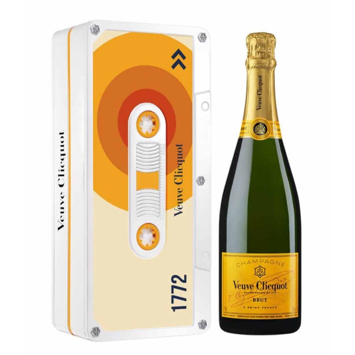 VEUVE CLICQUOT RETRO TAPE BRUT CHAMPAGNE 750ml