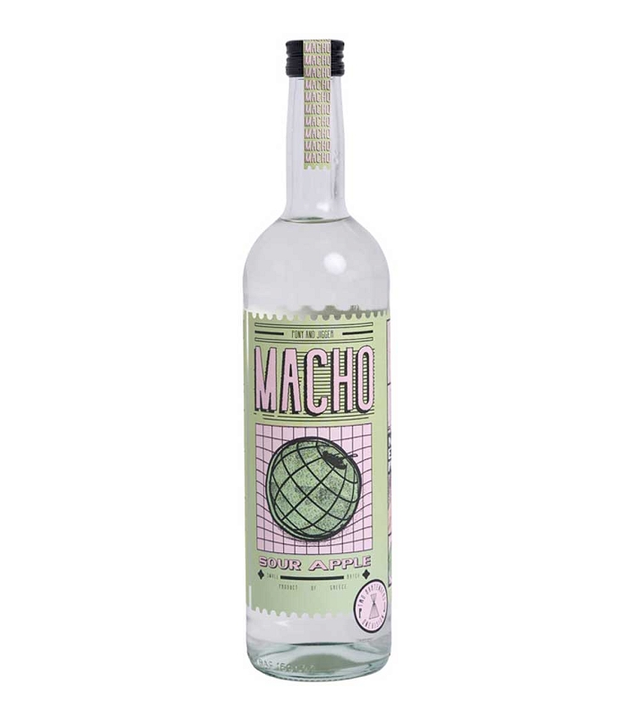 PONY & JIGGER MACHO ΠΡΑΣΙΝΟ ΜΗΛΟ LIQUEUR 700ml