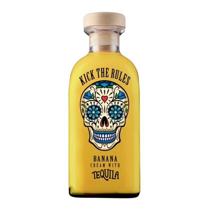 KICK THE RULES BANANA CREAM WITH TEQUILA LIQUEUR 700ml