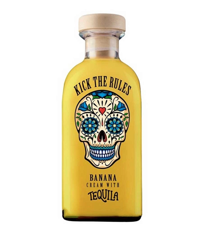 KICK THE RULES BANANA CREAM WITH TEQUILA LIQUEUR 700ml
