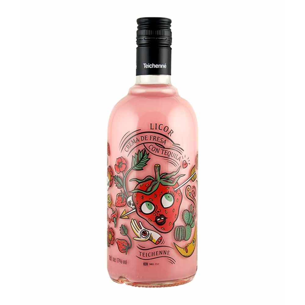 TEICHENNE CREMA DE FRESA CON TEQUILA (STRAWBERRY / ΦΡΑΟΥΛΑ) LIQUEUR 700ml