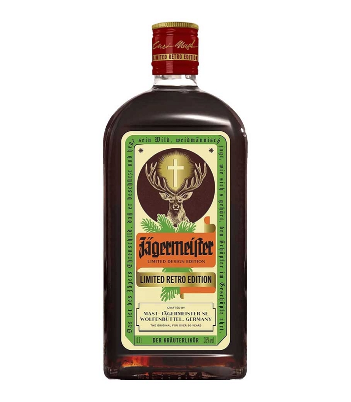 JAGERMEISTER RETRO LIMITED EDITION LIQUEUR 700ml