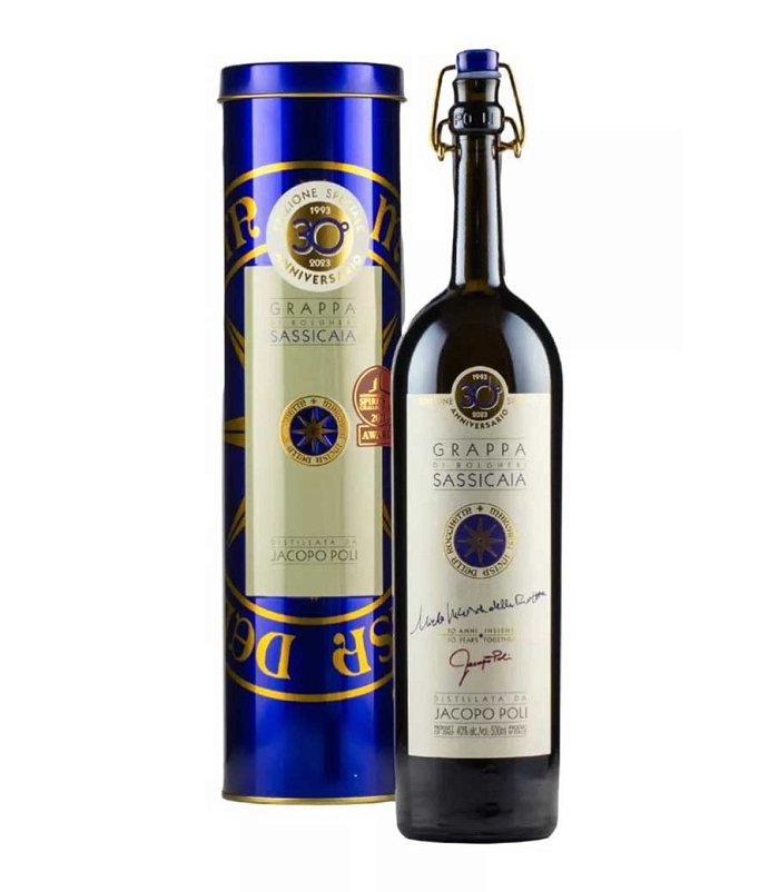 JACOPO POLI BARILI DI SASSICAIA GRAPPA 500ml