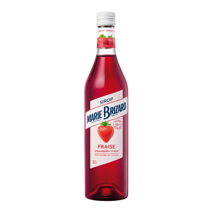 MARIE BRIZARD FRAISE (STRAWBERRY / ΦΡΑΟΥΛΑ) SYRUP 700ml 