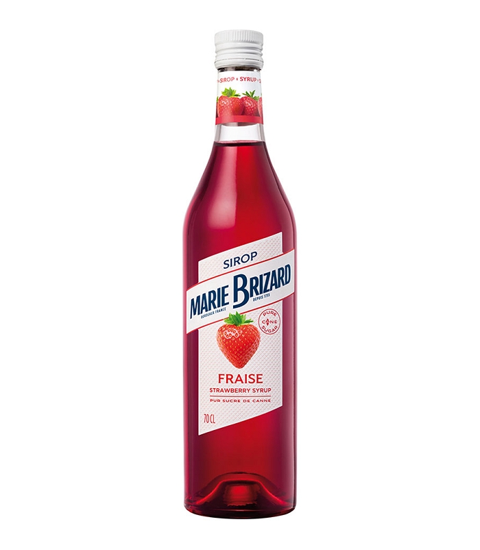 MARIE BRIZARD FRAISE (STRAWBERRY / ΦΡΑΟΥΛΑ) SYRUP 700ml 