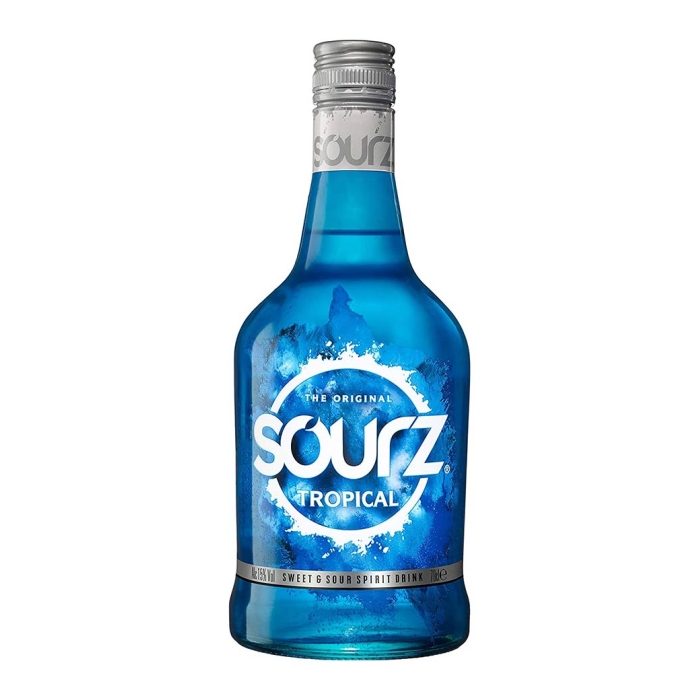 SOURZ TROPICAL BLUE LIQUEUR 700ml
