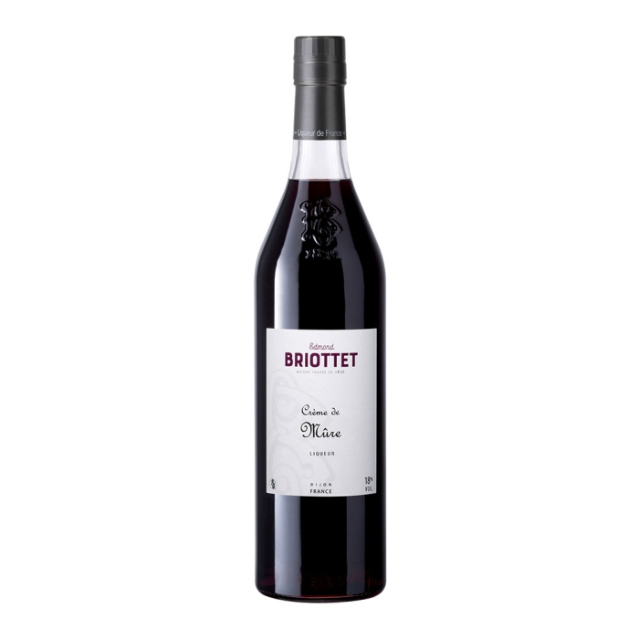 EDMOND BRIOTTET CREME DE MURE (BLACKBERRY / ΜΑΥΡΟ ΒΑΤΟΜΟΥΡΟ) LIQUEUR 700ml