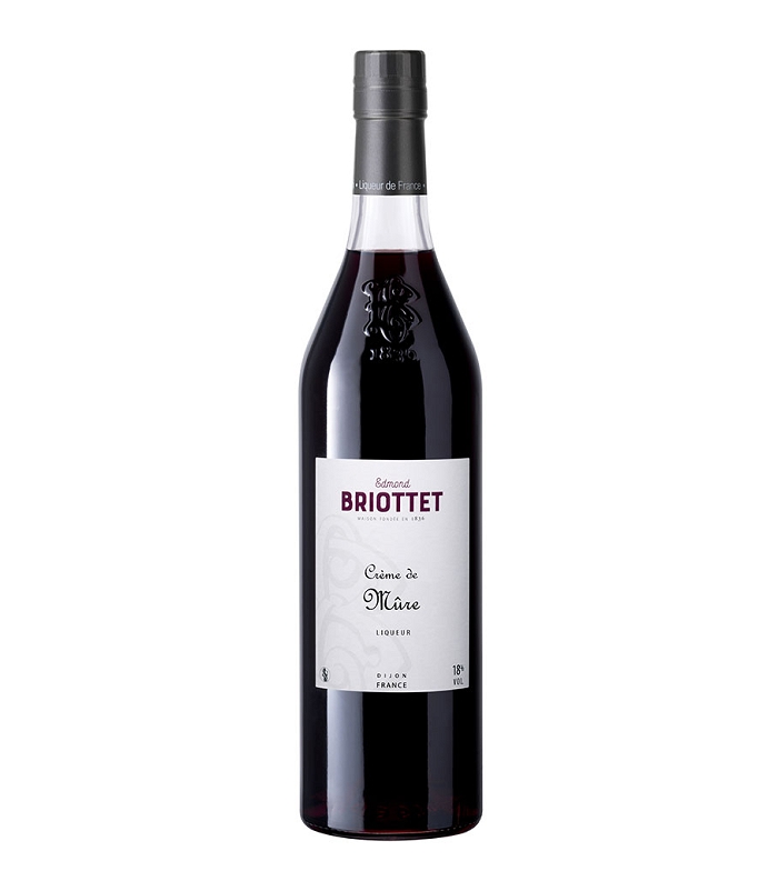 EDMOND BRIOTTET CREME DE MURE (BLACKBERRY / ΜΑΥΡΟ ΒΑΤΟΜΟΥΡΟ) LIQUEUR 700ml