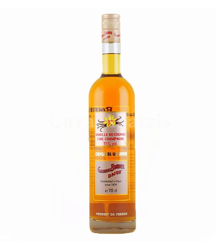 GABRIEL BOUDIER VANILLE AU COGNAC FINE CHAMPAGNE LIQUEUR 700ml