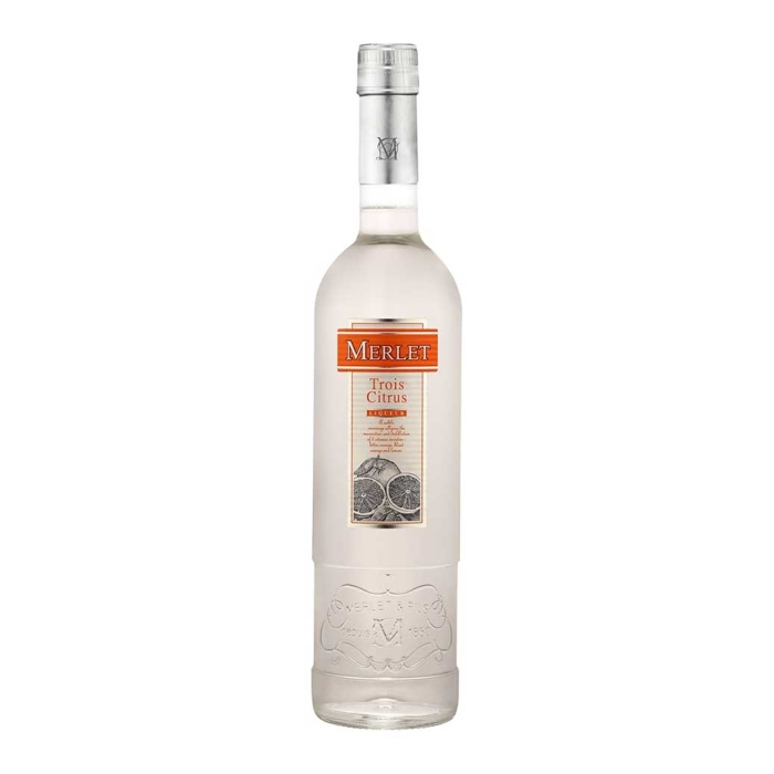 MERLET TROIS CITRUS (TRIPLE SEC) LIQUEUR 700ml 