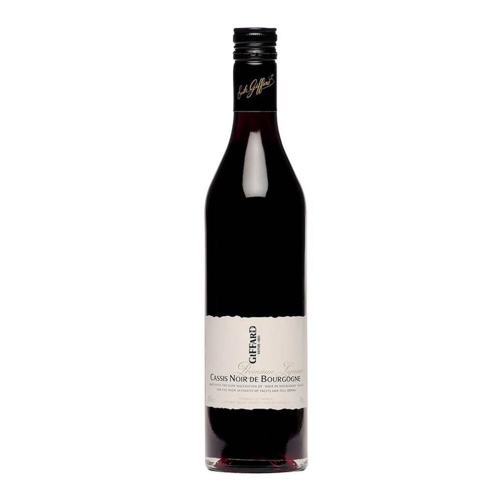 GIFFARD CASSIS NOIR DE BOURGOGNE (BLACKCURRANT / ΦΡΑΓΚΟΣΤΑΦΥΛΟ) PREMIUM LIQUEUR 700ml