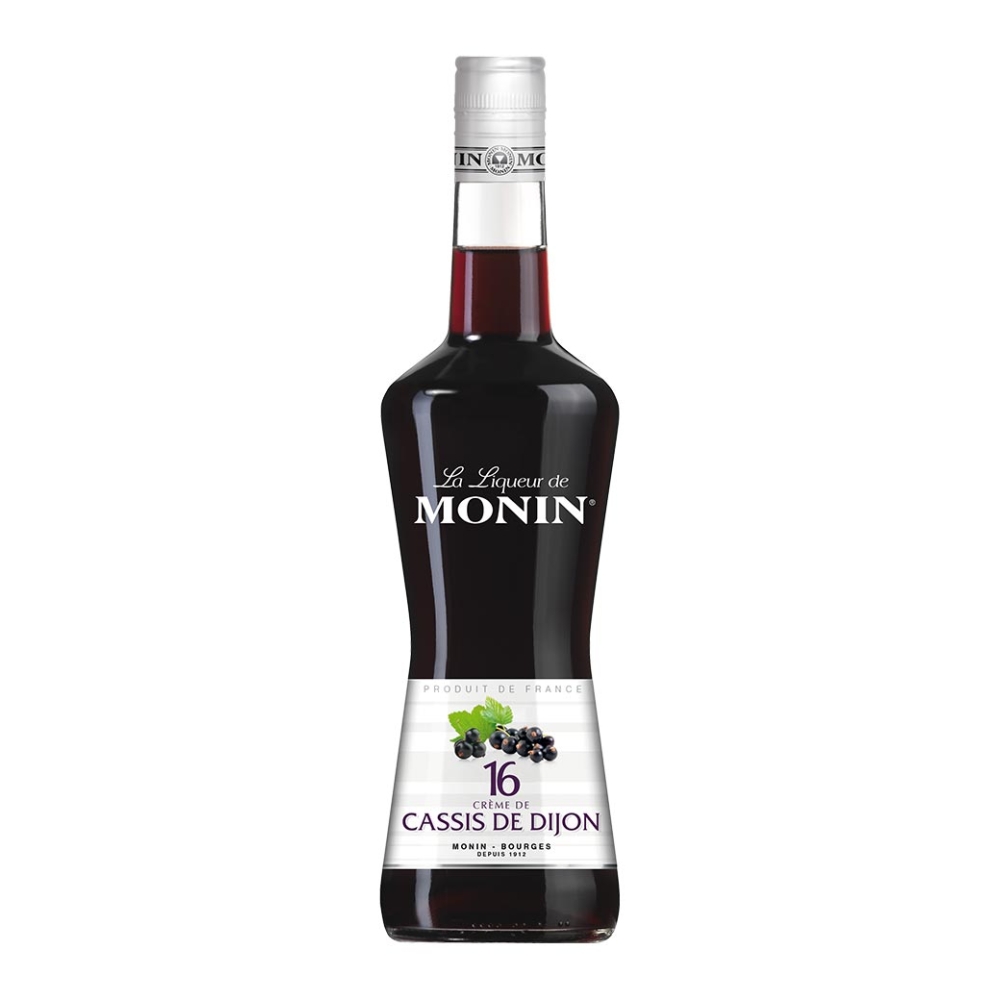MONIN CASSIS DE DIJON (BLACKURRANT / ΦΡΑΓΚΟΣΤΑΦΥΛΟ) LIQUEUR 700ml  