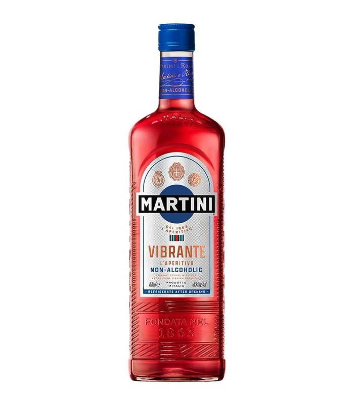 MARTINI VIBRANTE NON ALCOHOLIC (0.5% VOL) APERITIVO 750ml