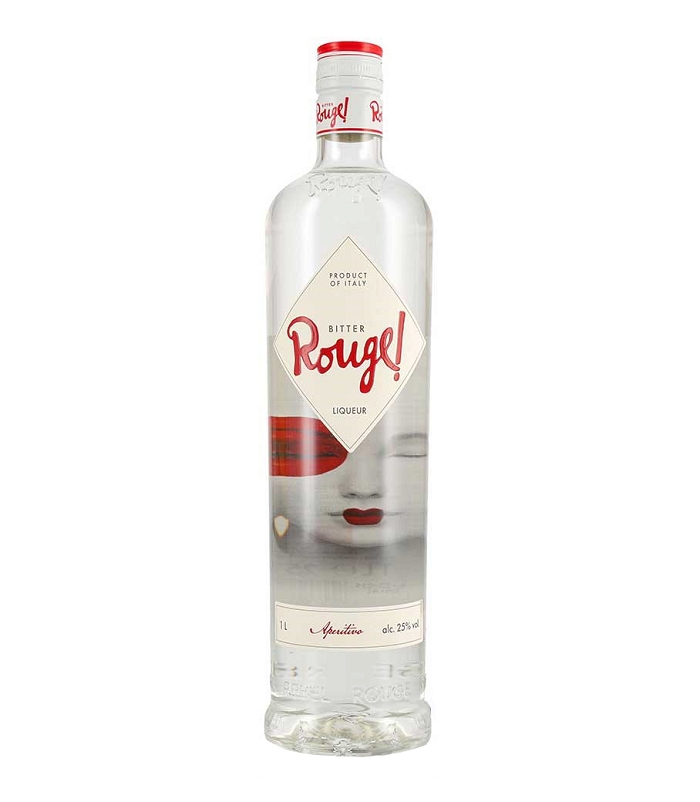 CARLO ALBERTO BITTER ROUGE WHITE LIQUEUR 1LT 