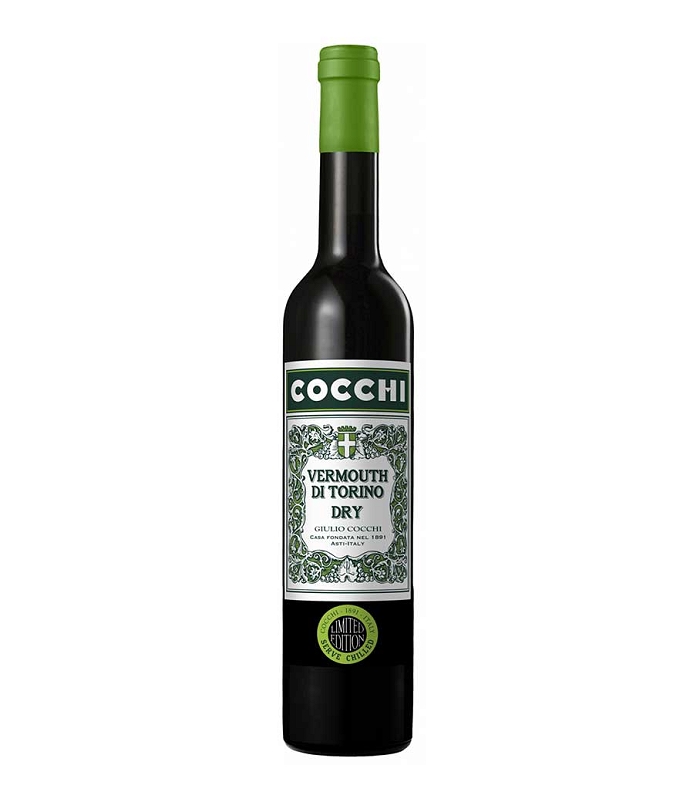 COCCHI DRY DI TORINO WHITE VERMOUTH 500ml