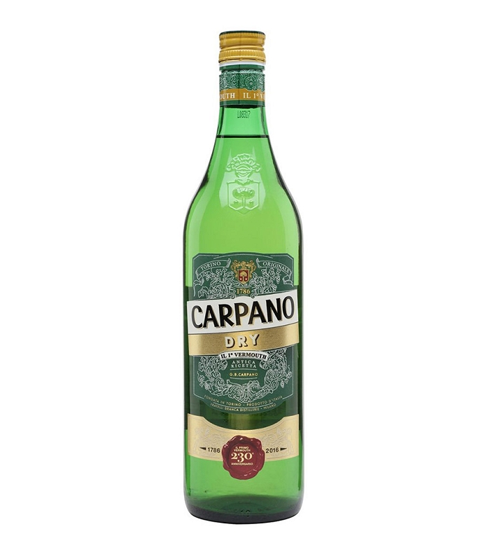 CARPANO DRY WHITE VERMOUTH 1LT