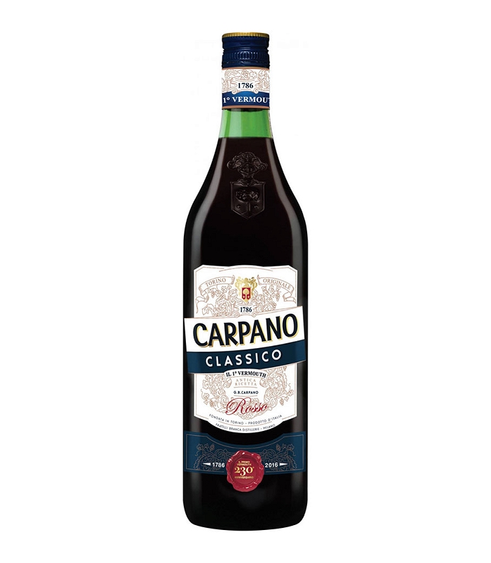 CARPANO ROSSO CLASSICO BITTER SWEET RED VERMOUTH 1LT