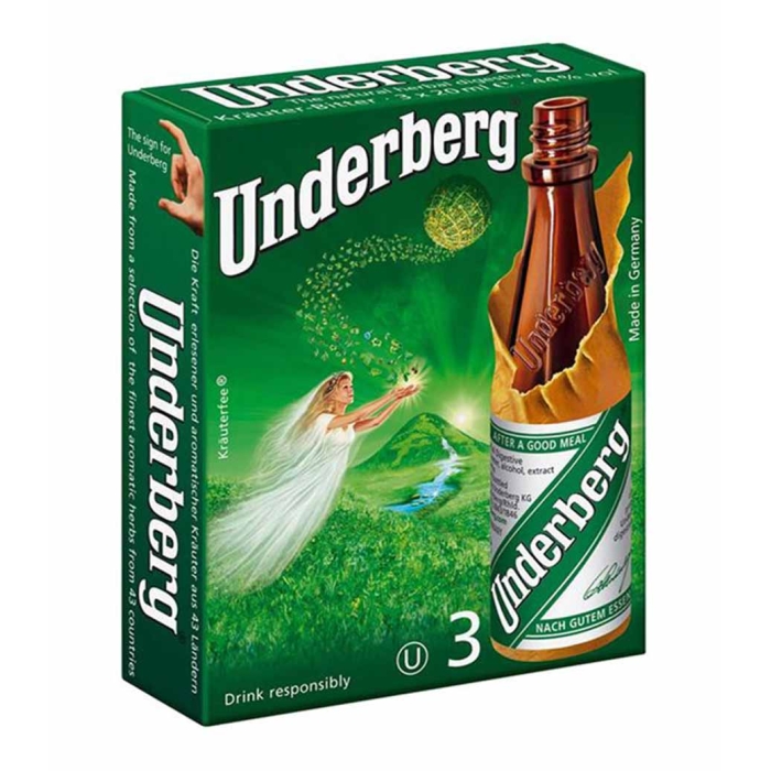 UNDERBERG 3 PACK DIGESTIVE 20ml