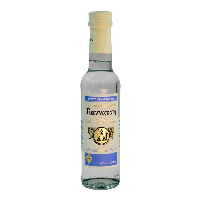 ΟΥΖΟ ΓΙΑΝΝΑΤΣΗ ΜΠΛΕ 40%VOL 200ml