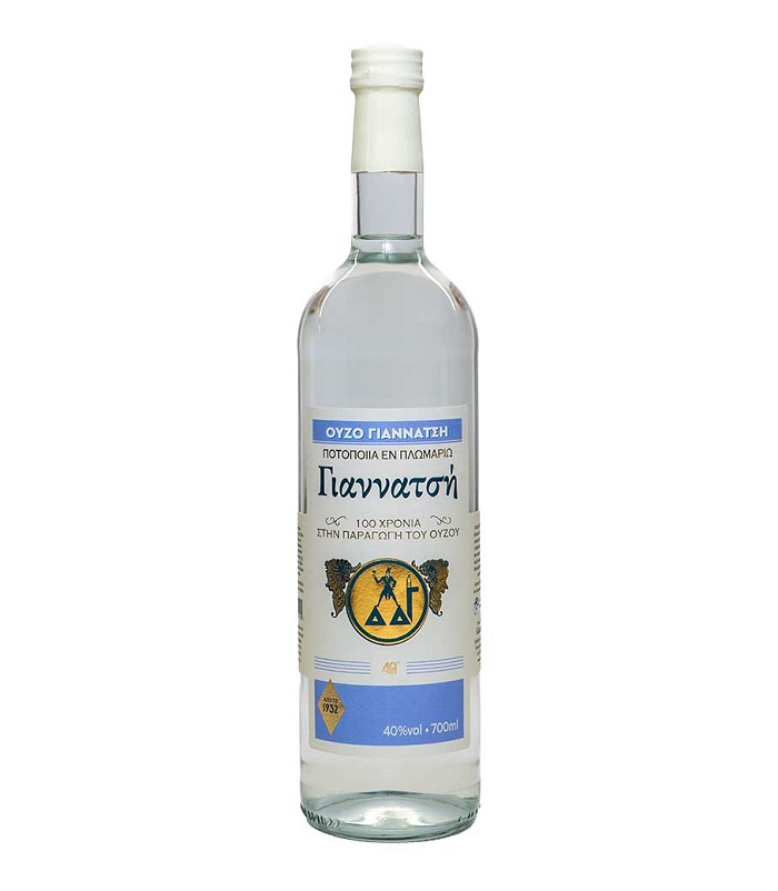 ΟΥΖΟ ΓΙΑΝΝΑΤΣΗ ΜΠΛΕ 40%VOL 700ml 