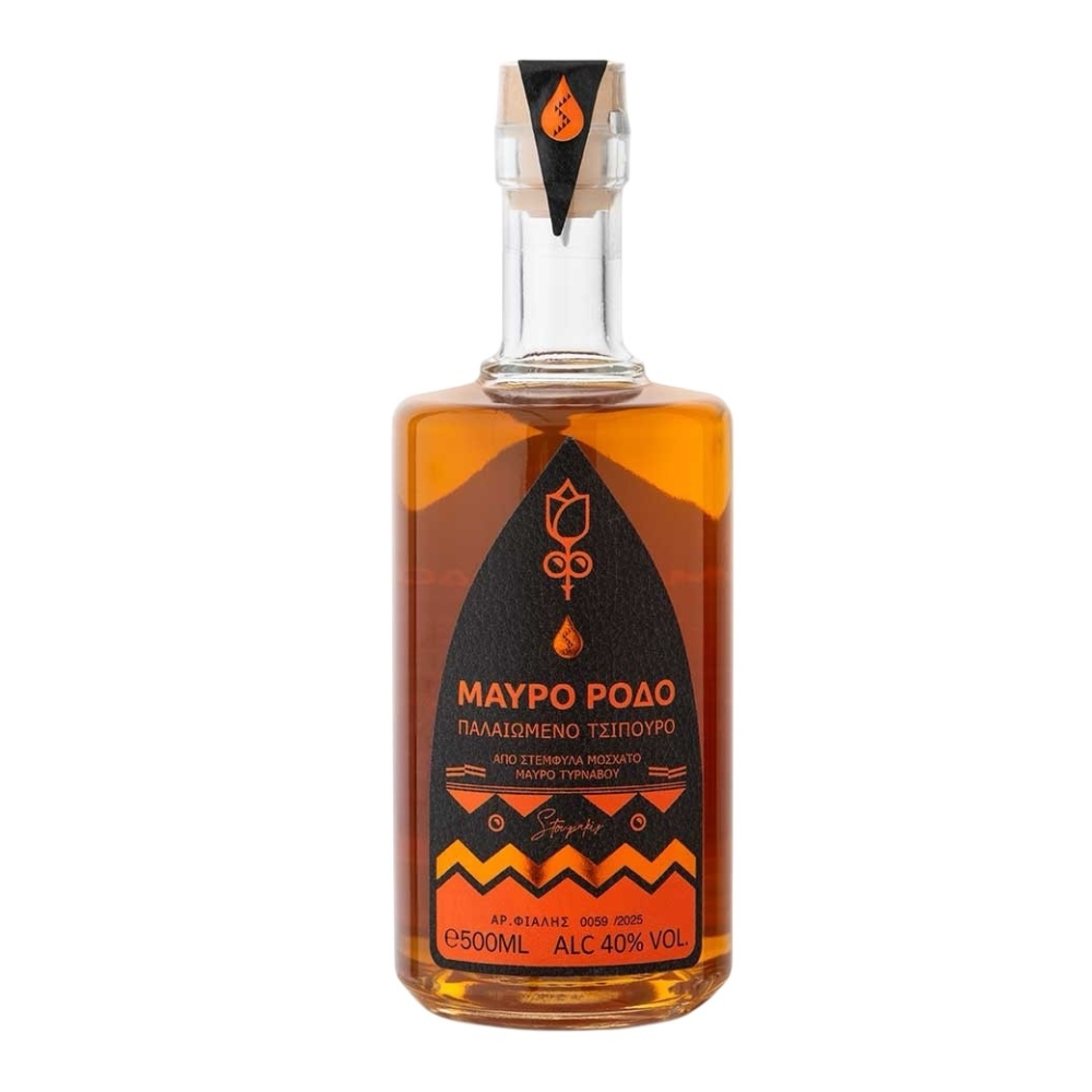 ΜΑΥΡΟ ΡΟΔΟ ΠΑΛΑΙΩΜΕΝΟ ΤΣΙΠΟΥΡΟ 500ml