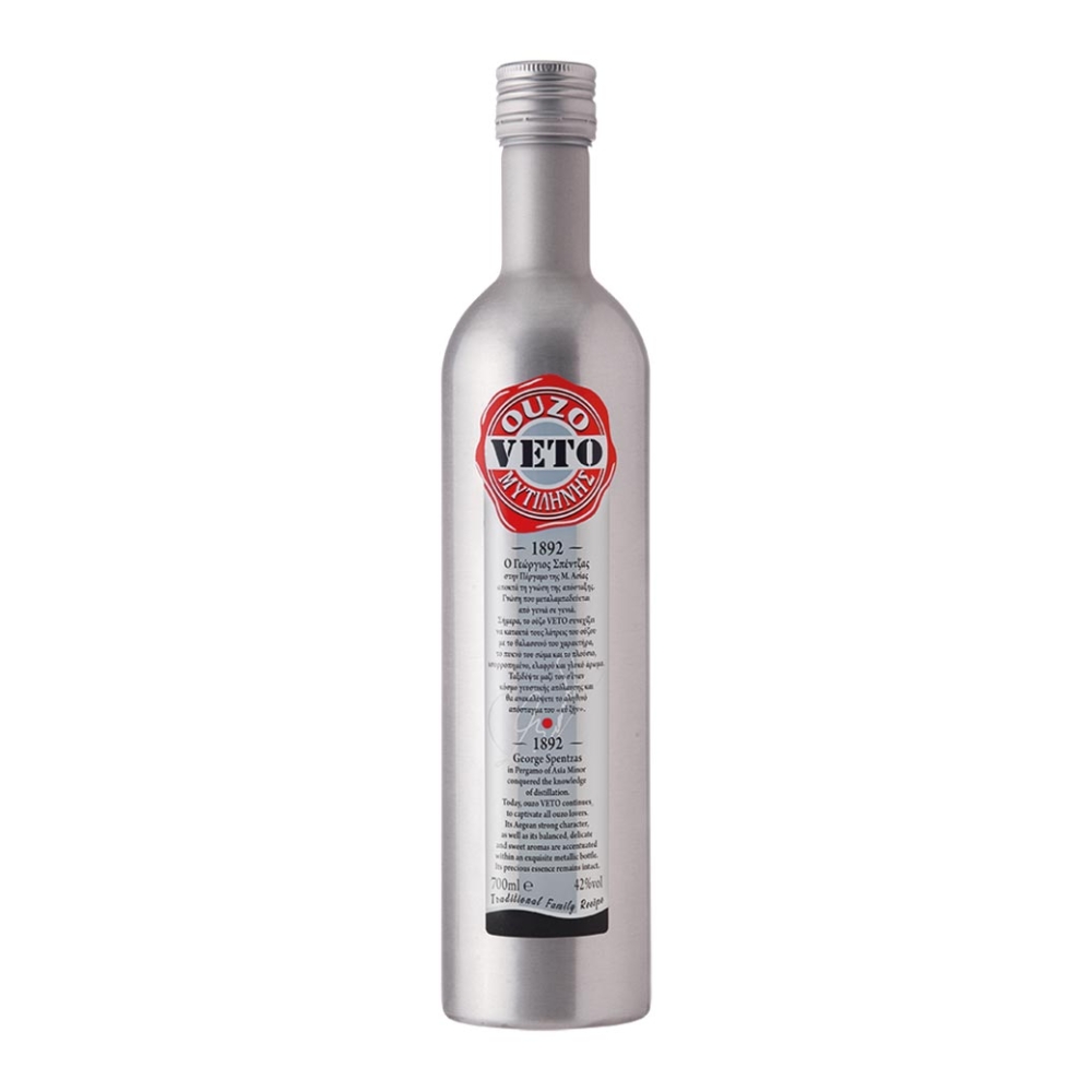 ΟΥΖΟ VETO ΜΕΤΑΛΛΙΚΟ 700ml