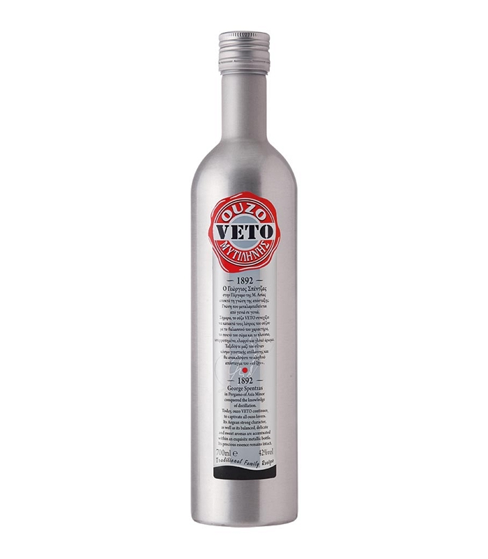 ΟΥΖΟ VETO ΜΕΤΑΛΛΙΚΟ 700ml