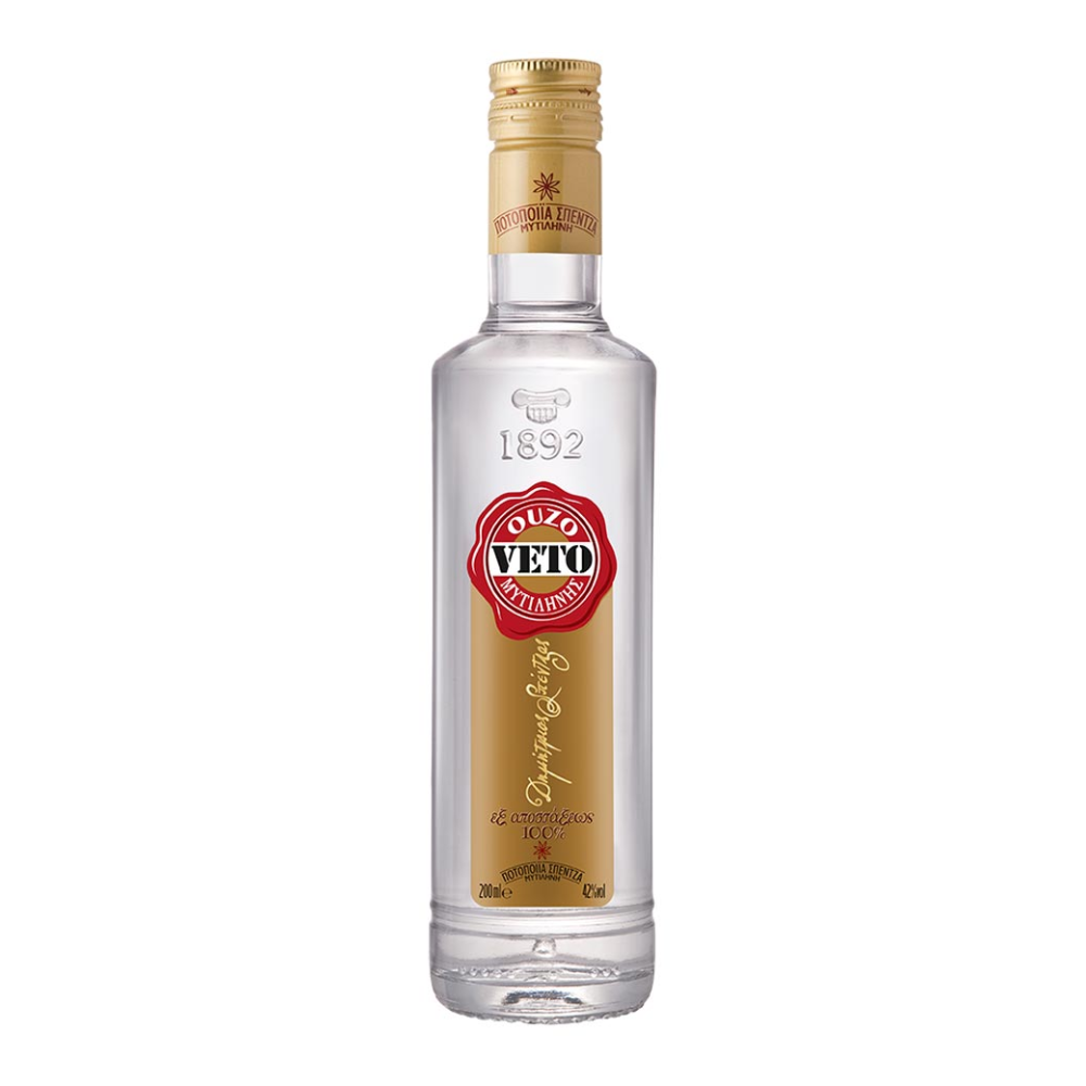 ΟΥΖΟ VETO GOLD 200ml