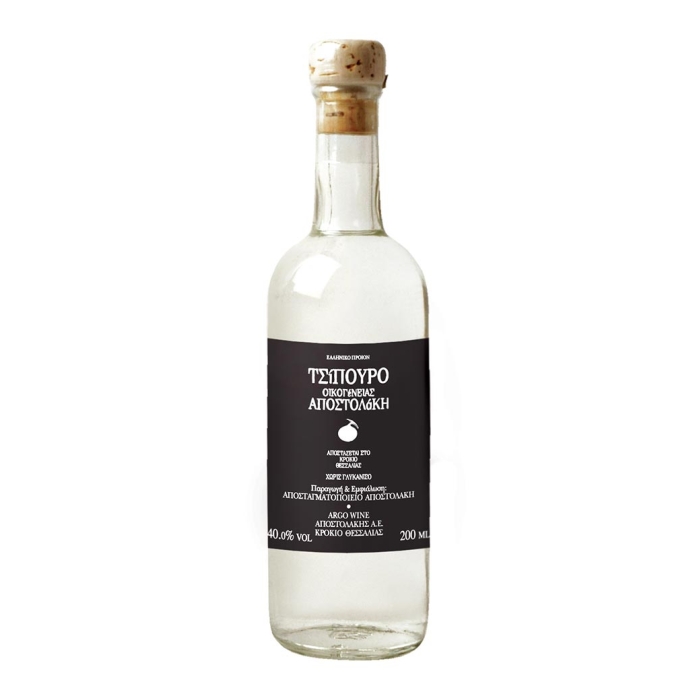 ΤΣΙΠΟΥΡΟ ΑΠΟΣΤΟΛΑΚΗ ΧΩΡΙΣ ΓΛΥΚΑΝΙΣΟ 200ml