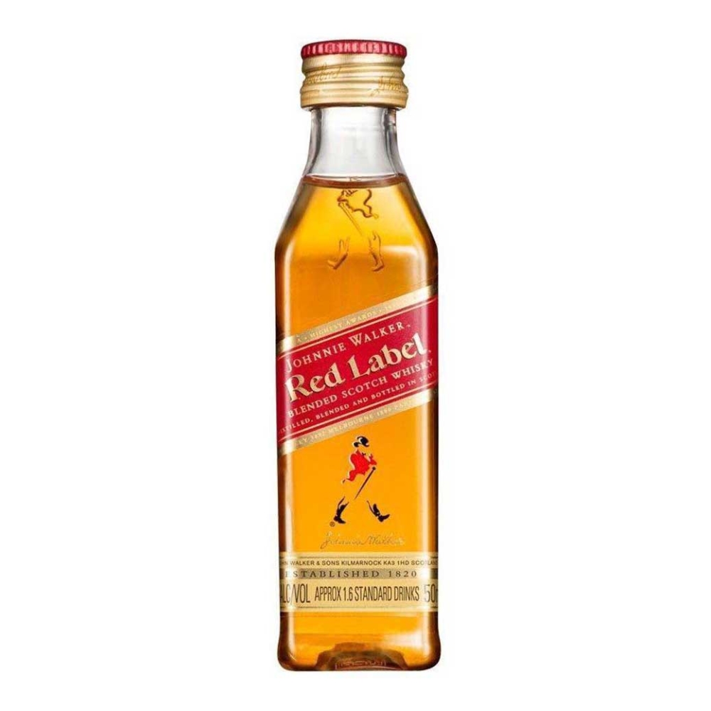 JOHNNIE WALKER RED WHISKY ΜΙΝΙΑΤΟΥΡΑ 50ml