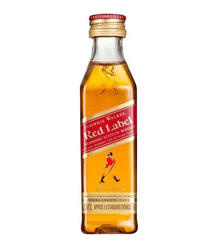 JOHNNIE WALKER RED WHISKY ΜΙΝΙΑΤΟΥΡΑ 50ml
