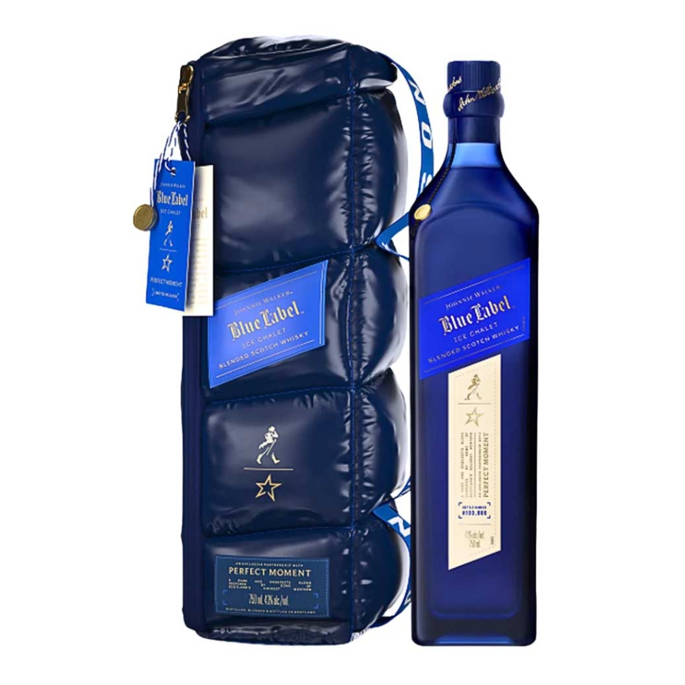 JOHNNIE WALKER BLUE ICE CHALET WHISKY 700ml