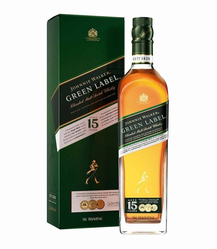JOHNNIE WALKER GREEN 15 Y.O WHISKY 700ml