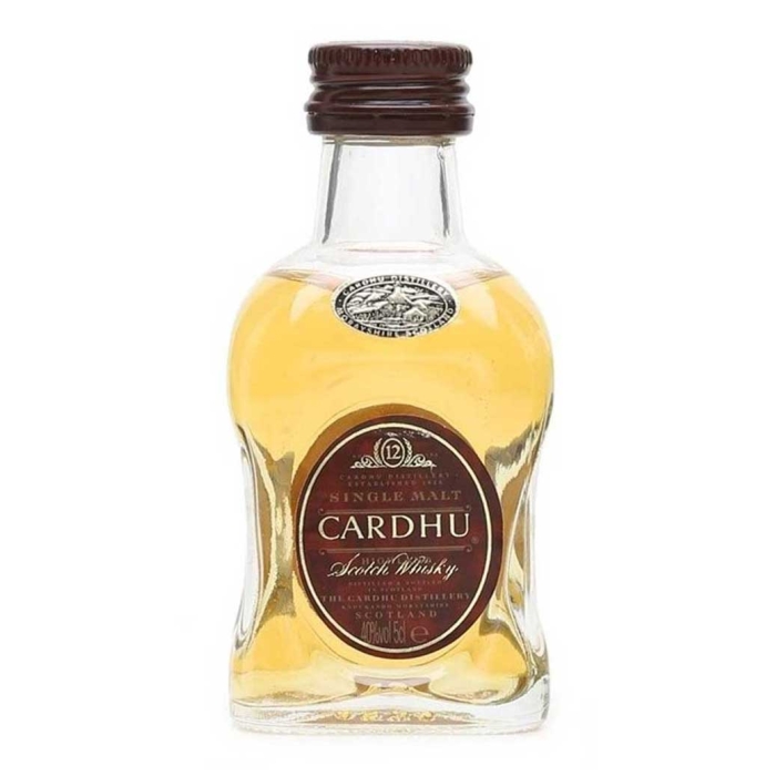 CARDHU 12 Y.O WHISKY ΜΙΝΙΑΤΟΥΡΑ 50ml
