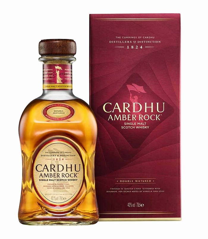 CARDHU AMBER ROCK WHISKY 700ml