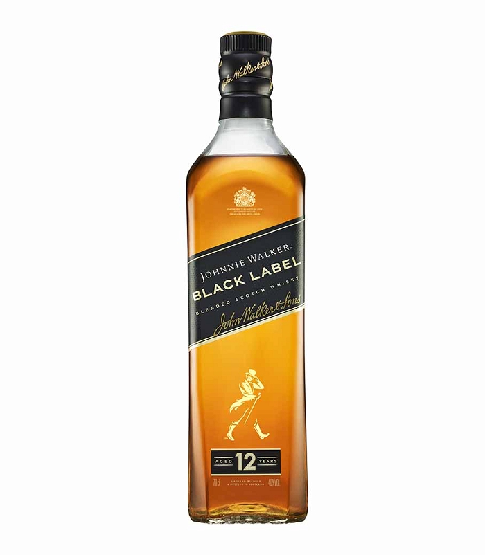 JOHNNIE WALKER BLACK WHISKY 700ml