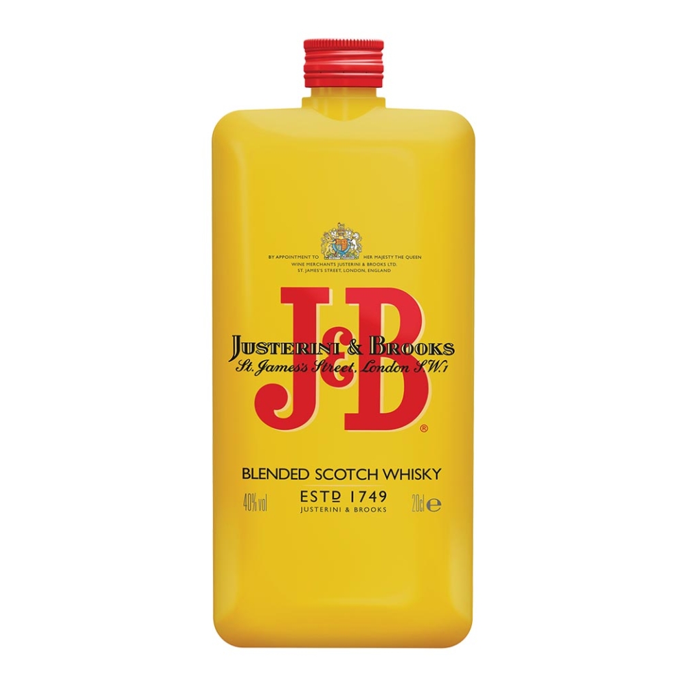 J & B POCKET WHISKY 200ml