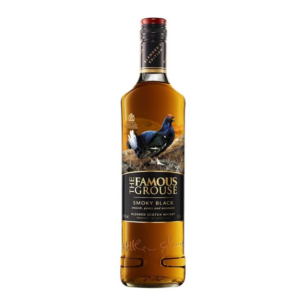 FAMOUS GROUSE SMOKY BLACK WHISKY 700ml